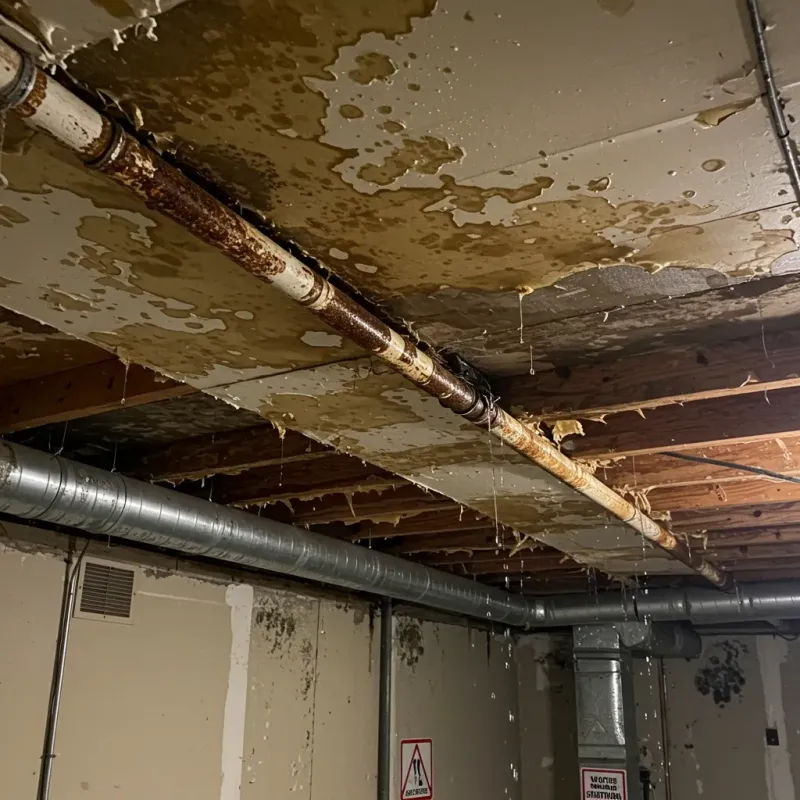 Ceiling Water Damage Repair in Hebron, ME